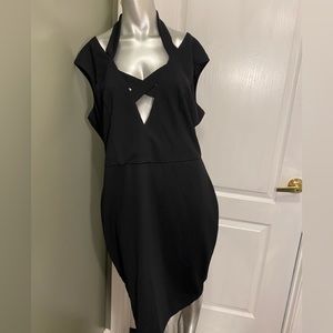 Fashion to Figure Black Key hole Dress Sz 1X